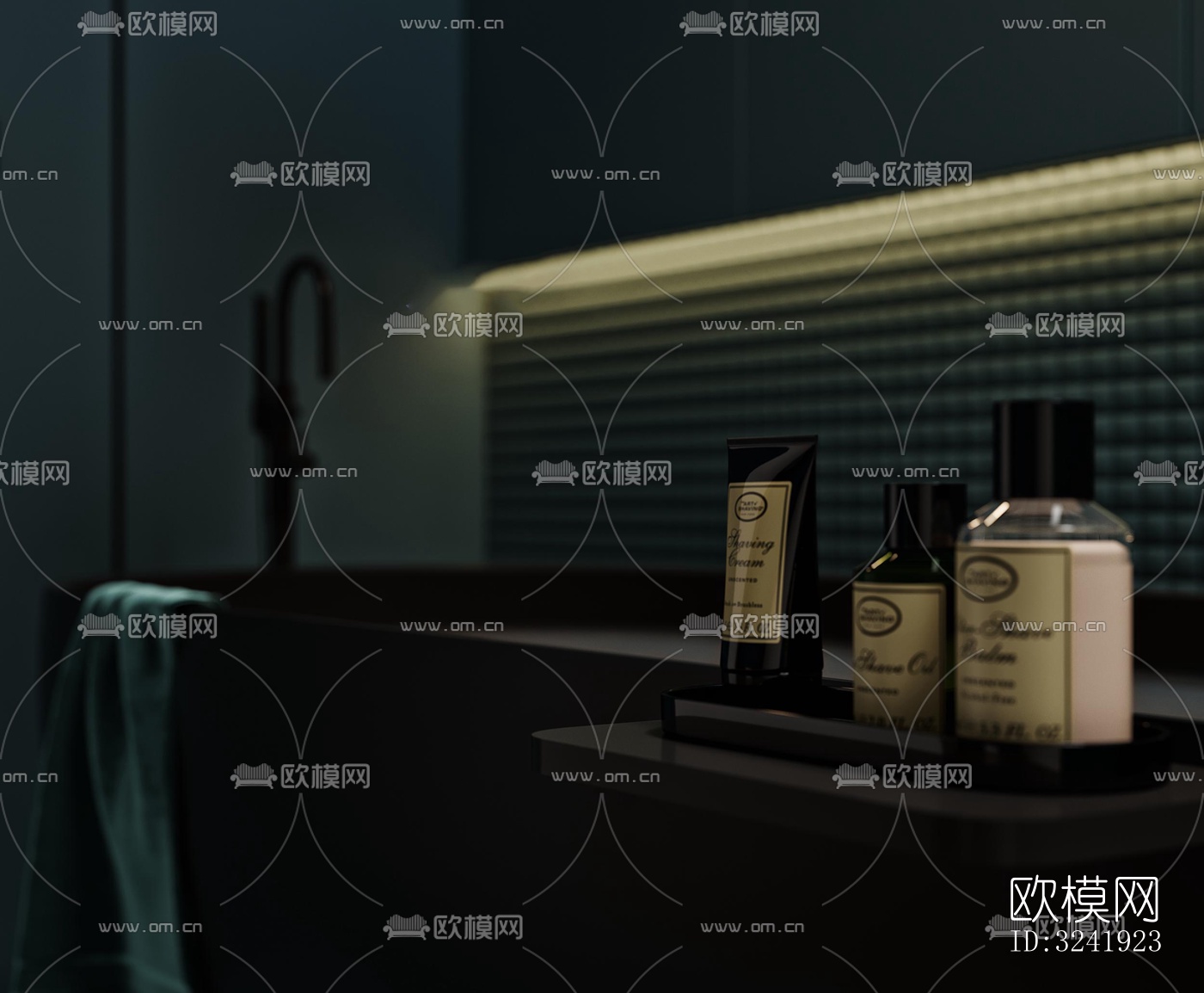 现代公寓效果图下载（渲染图7）