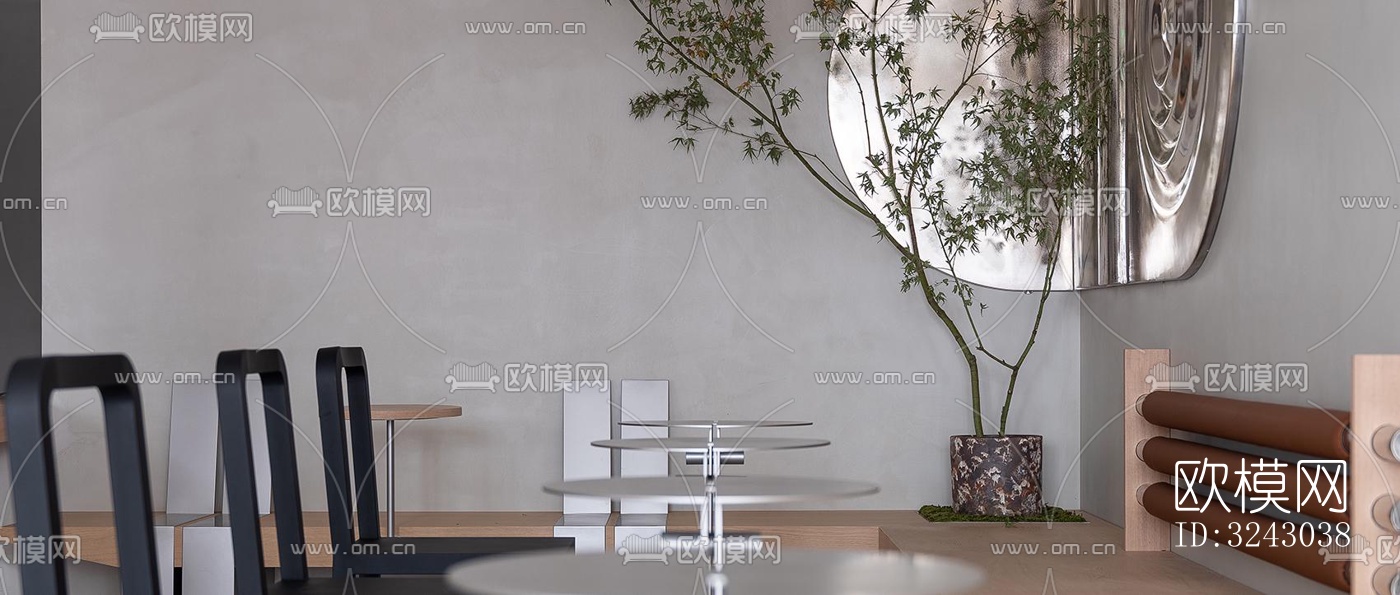 现代咖啡奶茶效果图下载（渲染图15）