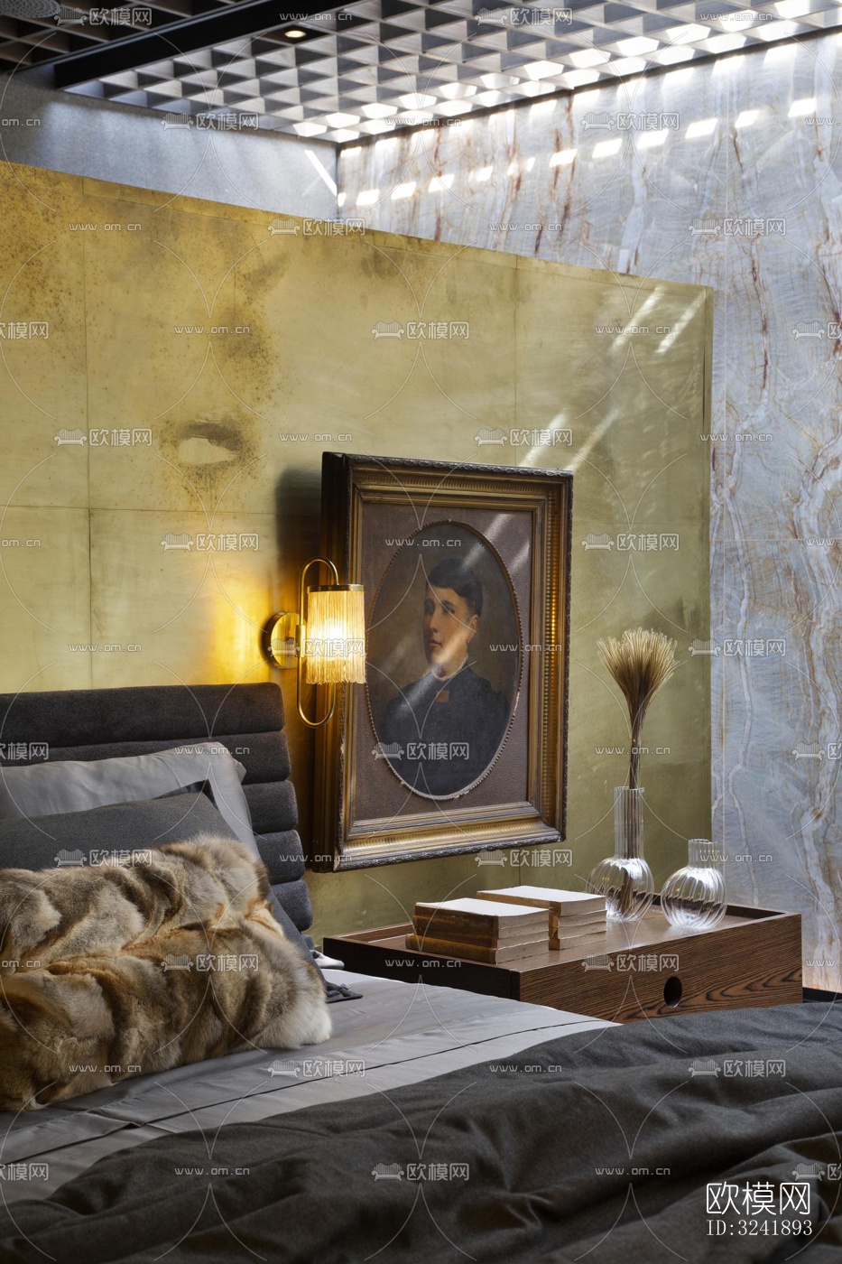 工业风展览展厅效果图下载（渲染图9）