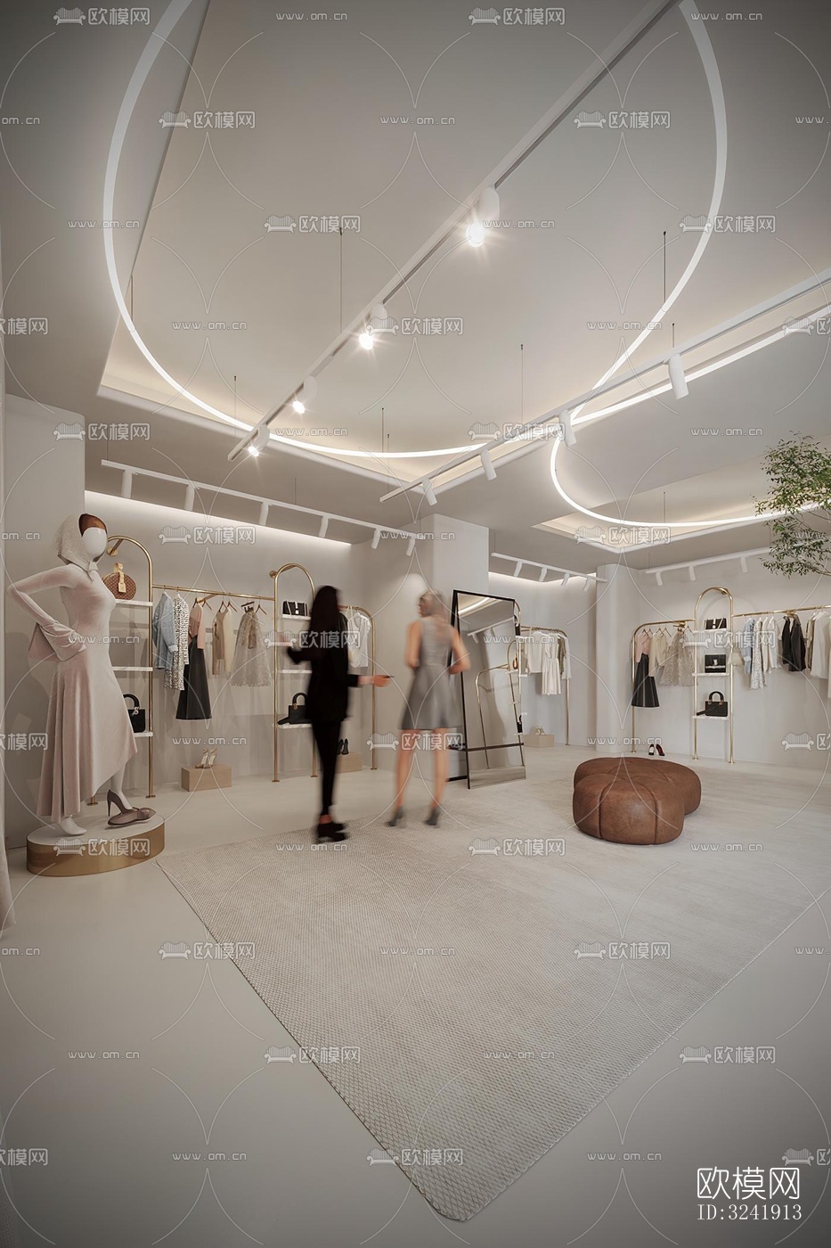 现代零售店铺效果图下载（渲染图3）