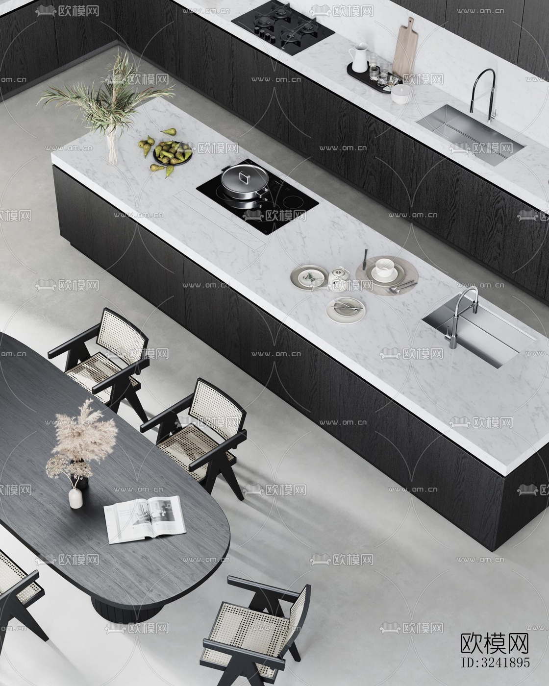 现代展览展厅效果图下载（渲染图6）