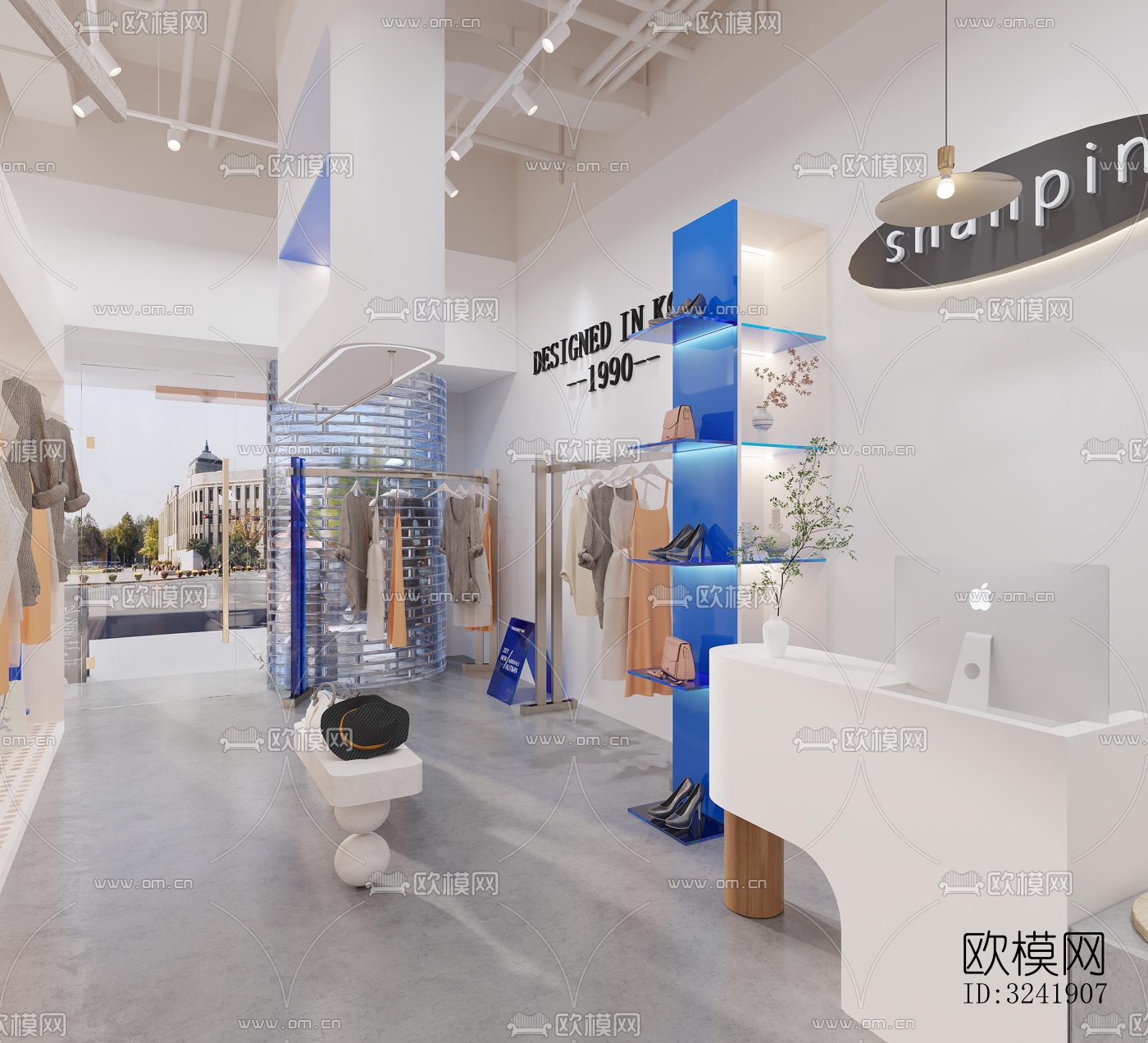 现代零售店铺效果图下载（渲染图2）
