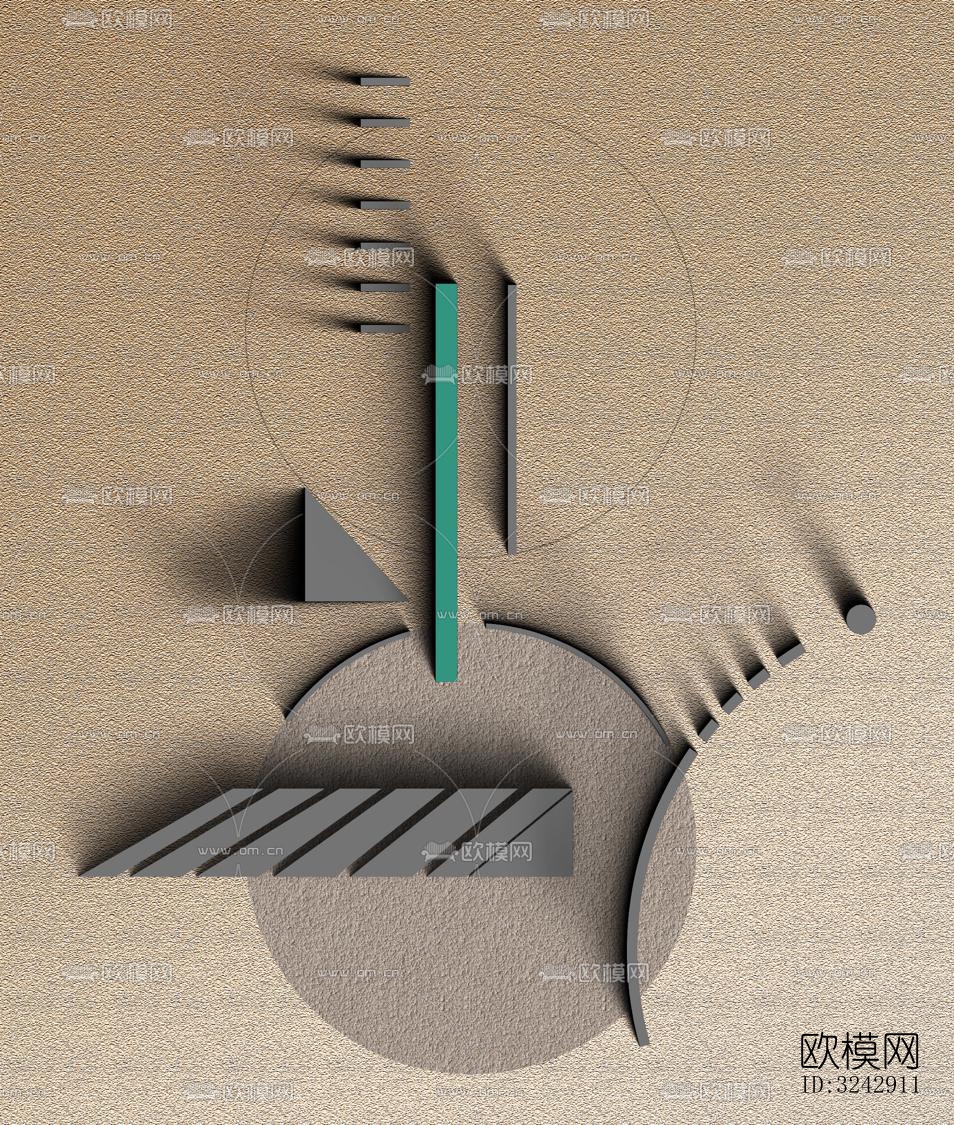 现代中餐厅效果图下载（渲染图11）
