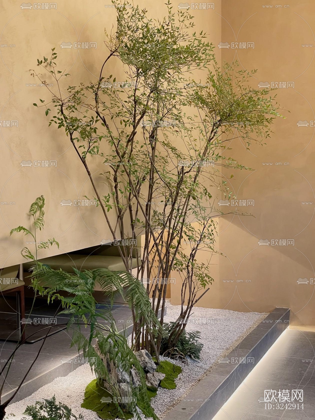 现代中餐厅效果图下载（渲染图4）