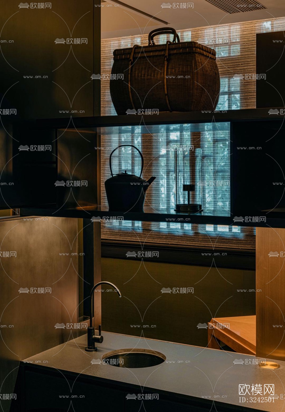 东南亚中餐厅效果图下载（渲染图13）