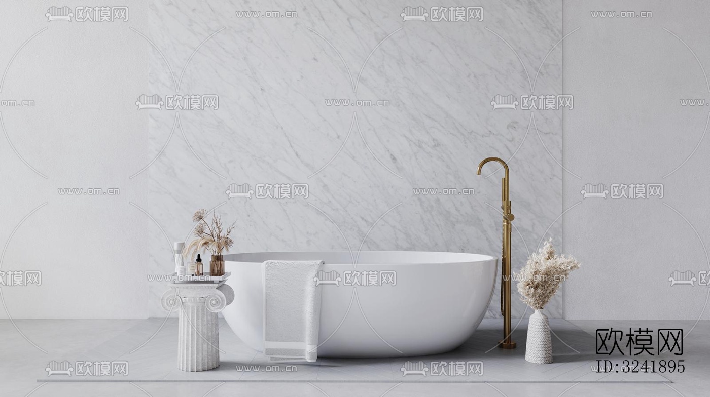 现代展览展厅效果图下载（渲染图10）