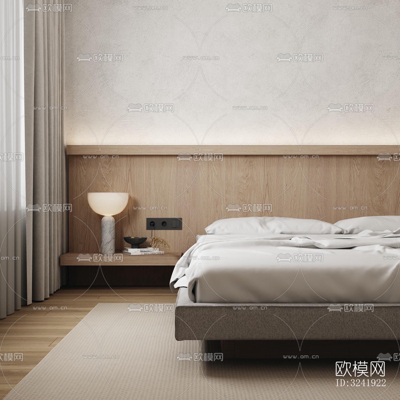 北欧公寓效果图下载（渲染图7）