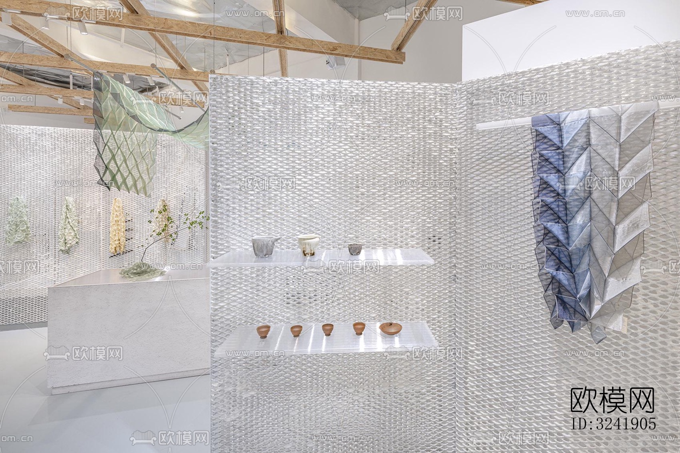 现代零售店铺效果图下载（渲染图3）