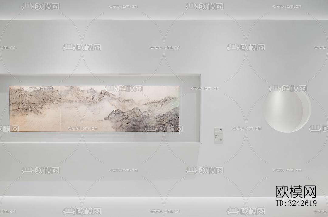 新中式中餐厅效果图下载（渲染图4）