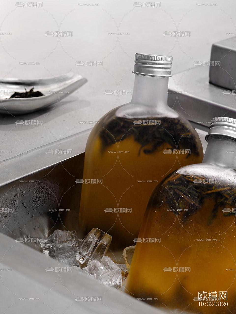 现代咖啡奶茶效果图下载（渲染图10）