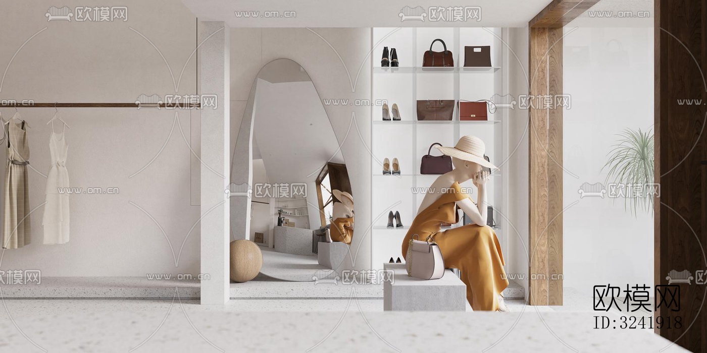 现代零售店铺效果图下载（渲染图8）