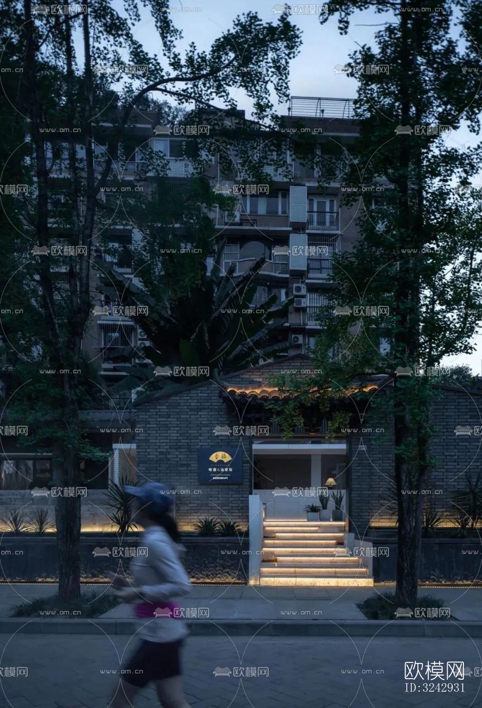 现代中餐厅效果图下载（渲染图17）