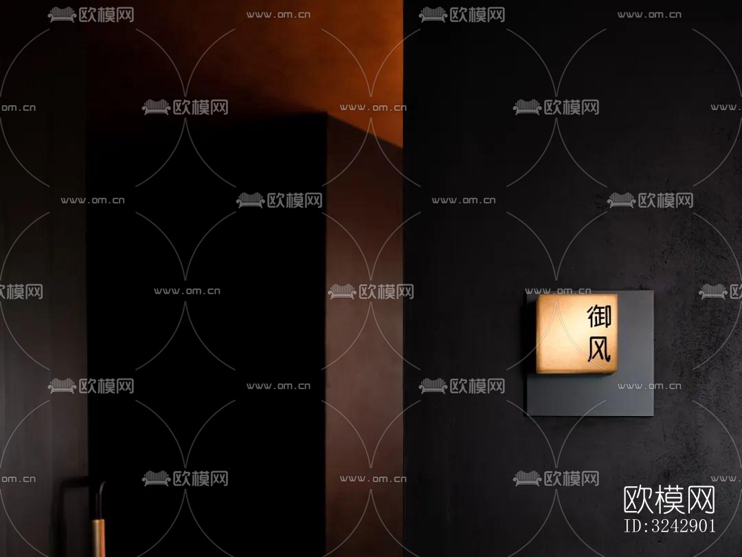 现代中餐厅效果图下载（渲染图16）