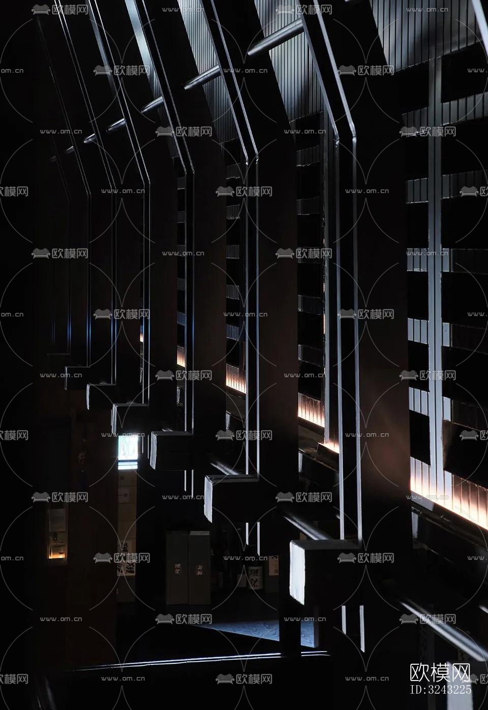 日式日韩料理效果图下载（渲染图6）