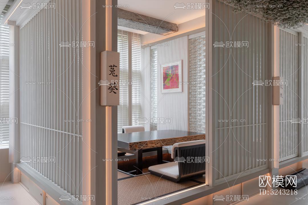 日式日韩料理效果图下载（渲染图14）