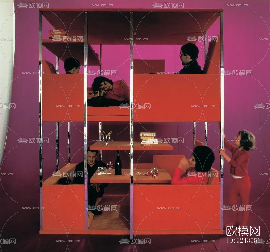 现代蛋糕甜品效果图下载（渲染图16）