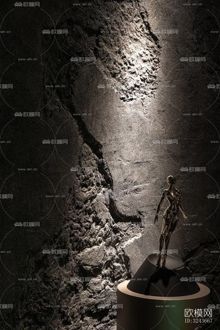 现代西餐厅效果图下载（渲染图12）