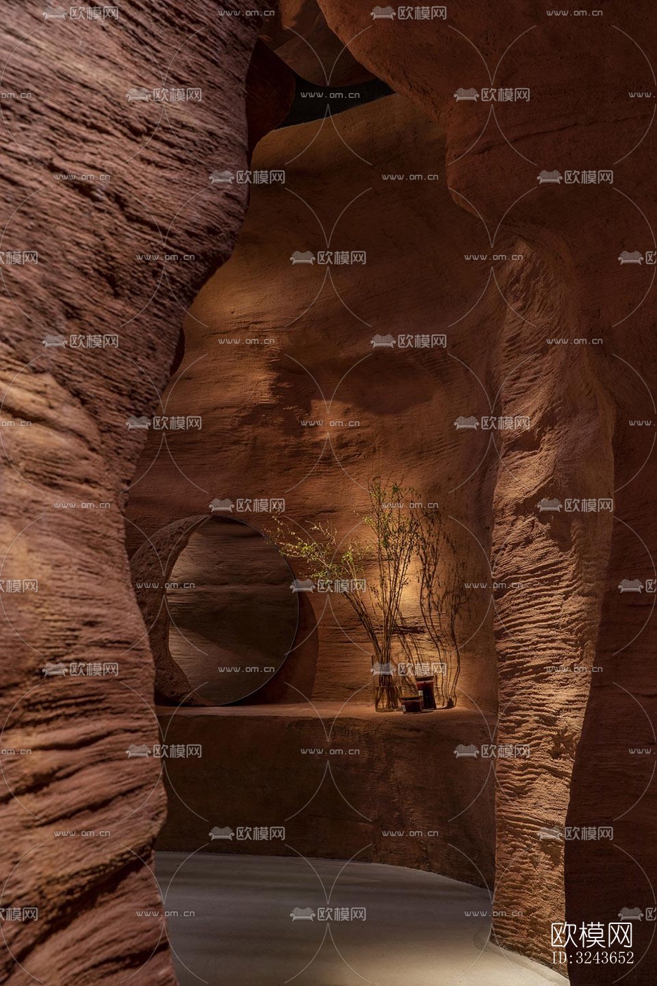 现代西餐厅效果图下载（渲染图19）