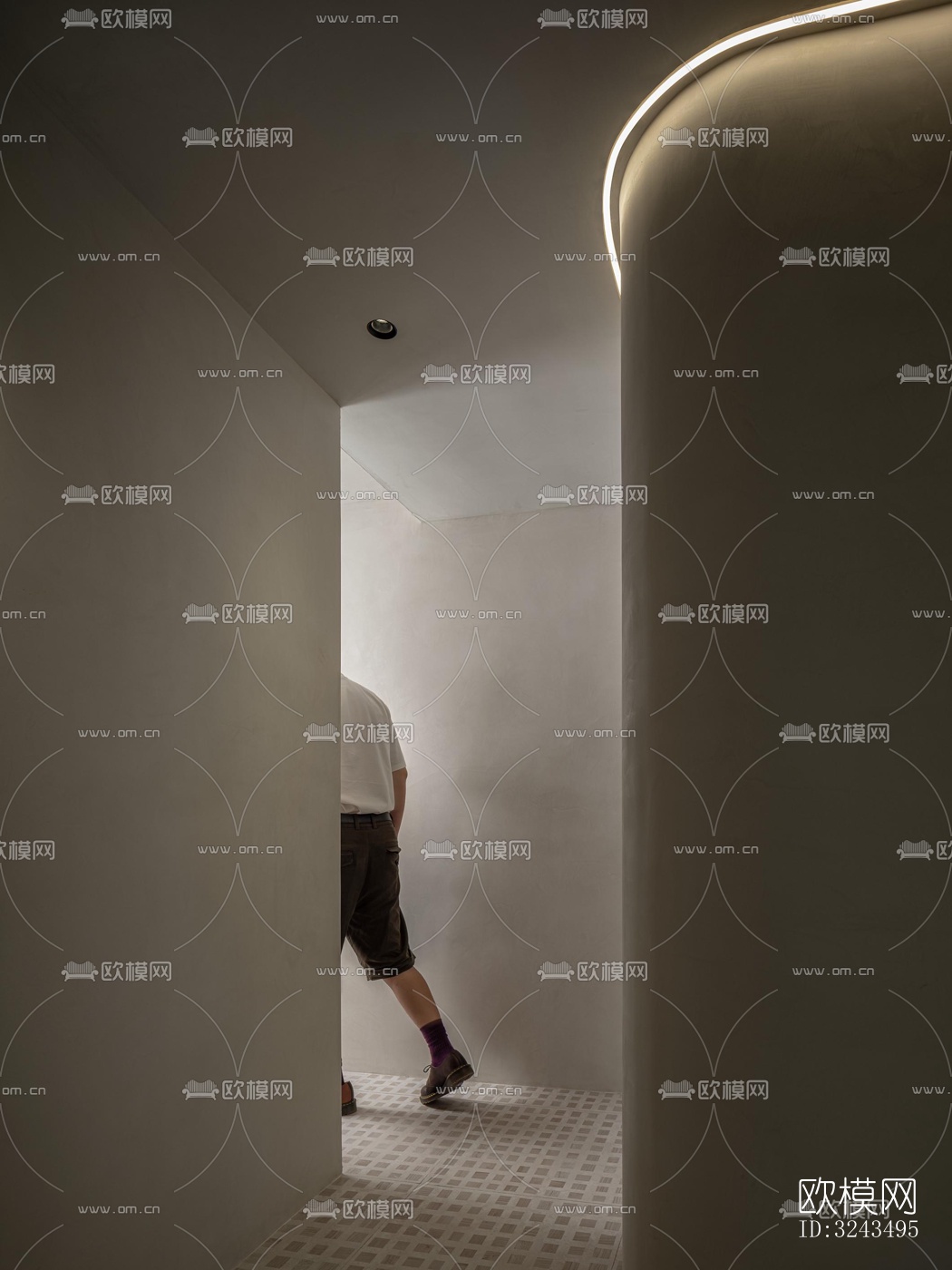 奶油风蛋糕甜品效果图下载（渲染图10）