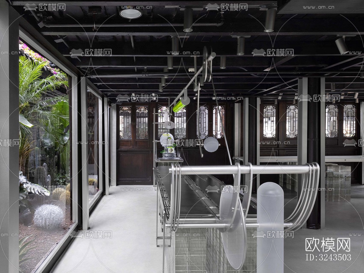 新中式蛋糕甜品效果图下载（渲染图4）