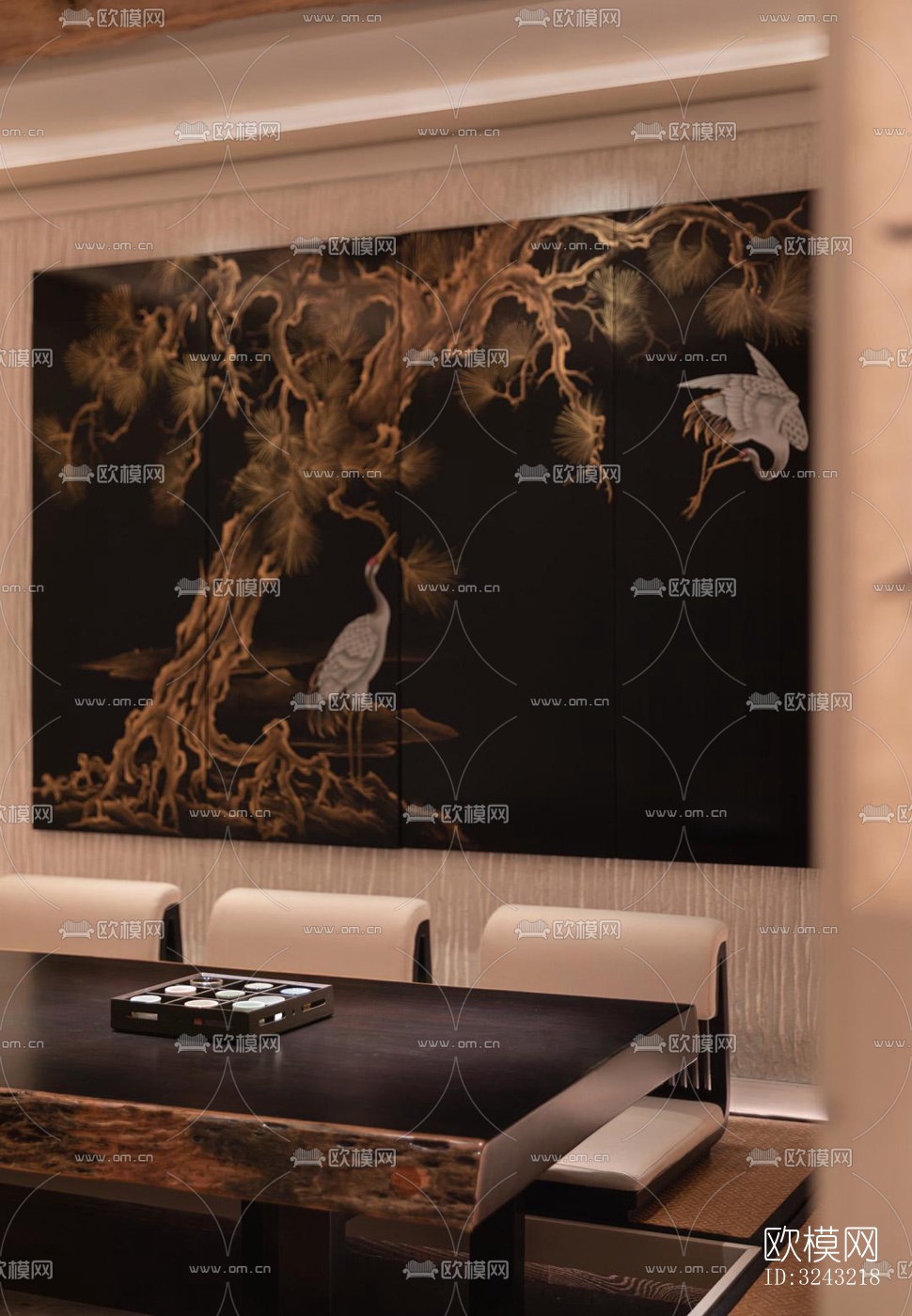 日式日韩料理效果图下载（渲染图9）