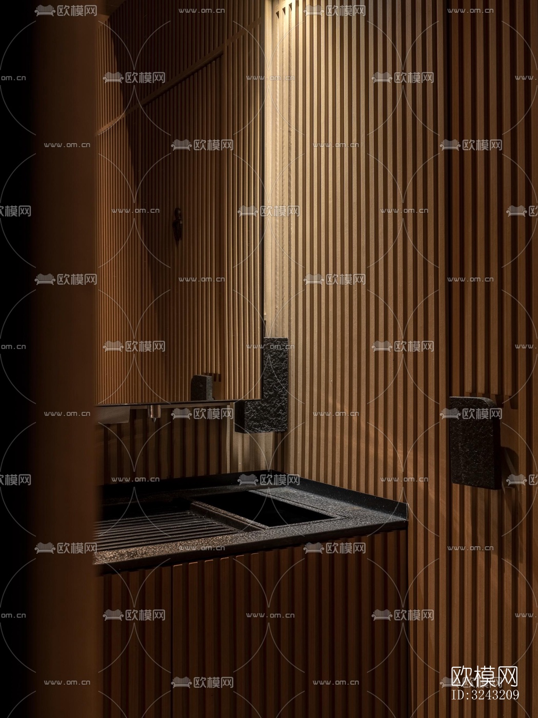 日式日韩料理效果图下载（渲染图4）