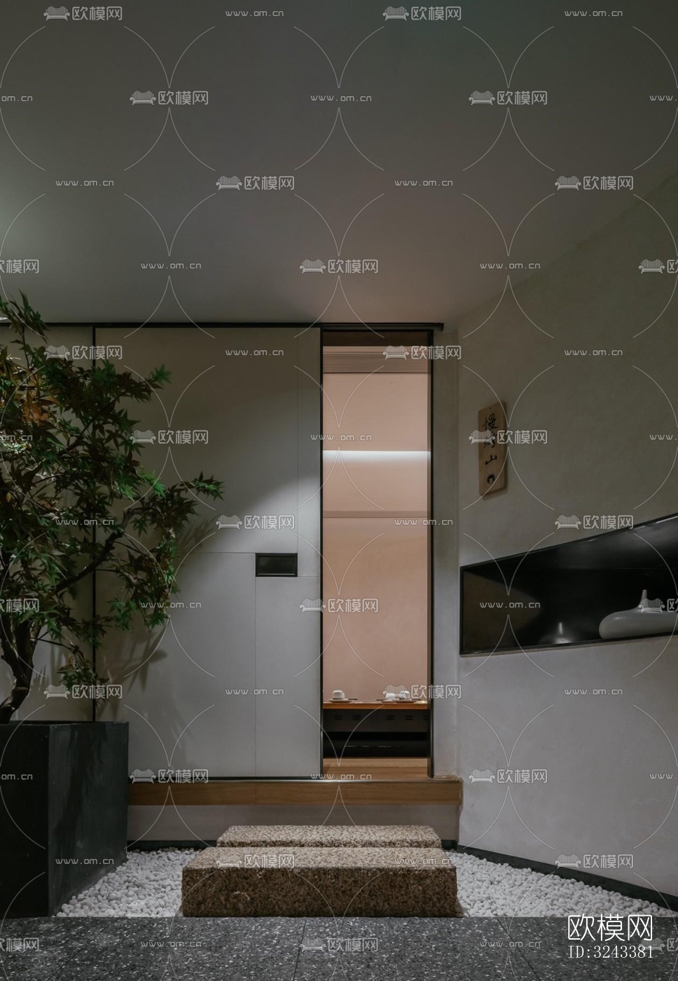 日式火锅烤肉效果图下载（渲染图12）