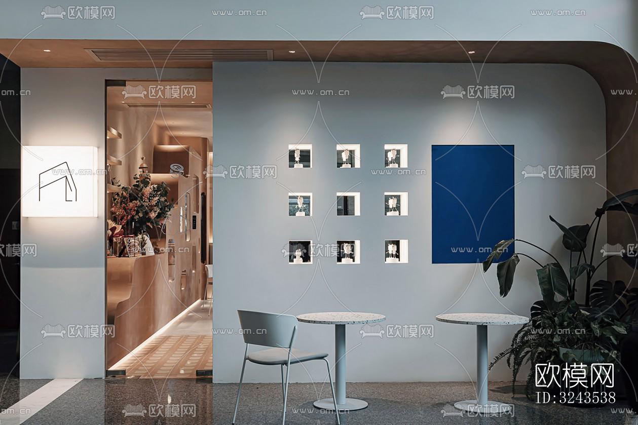 现代蛋糕甜品效果图下载（渲染图11）