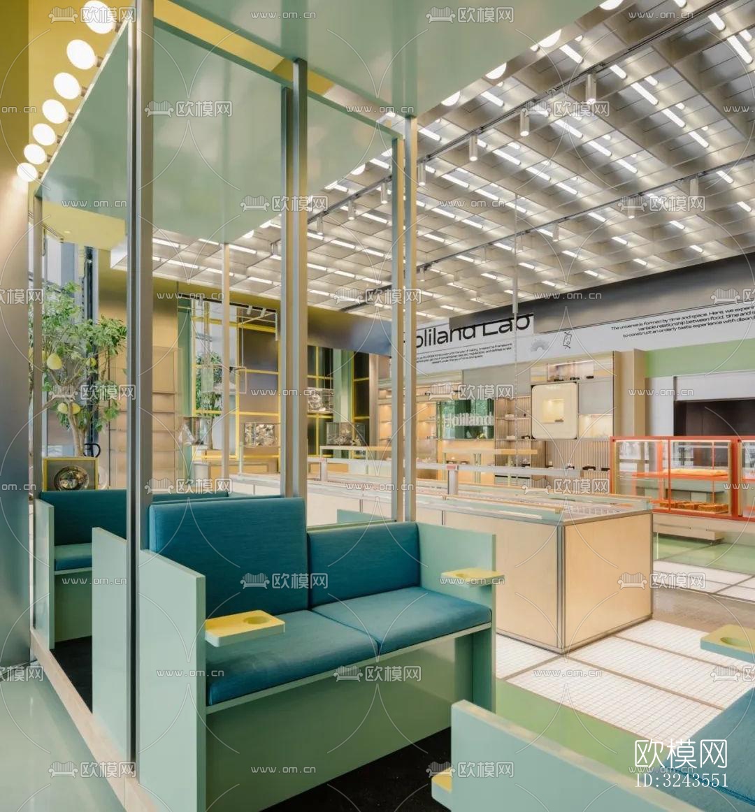 现代蛋糕甜品效果图下载（渲染图17）