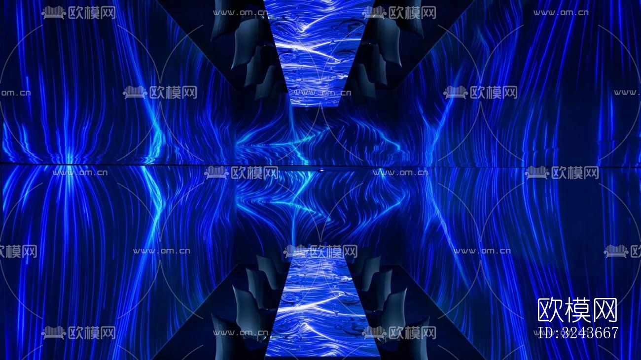 现代西餐厅效果图下载（渲染图15）