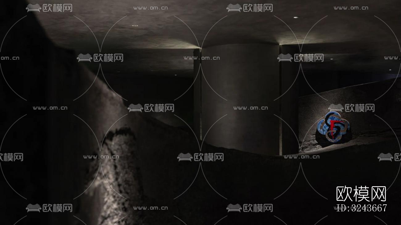 现代西餐厅效果图下载（渲染图2）