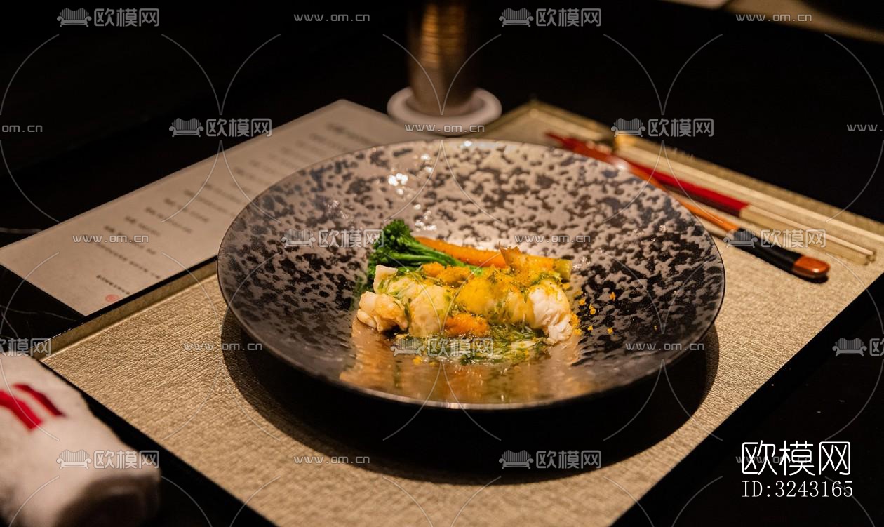 日式日韩料理效果图下载（渲染图11）