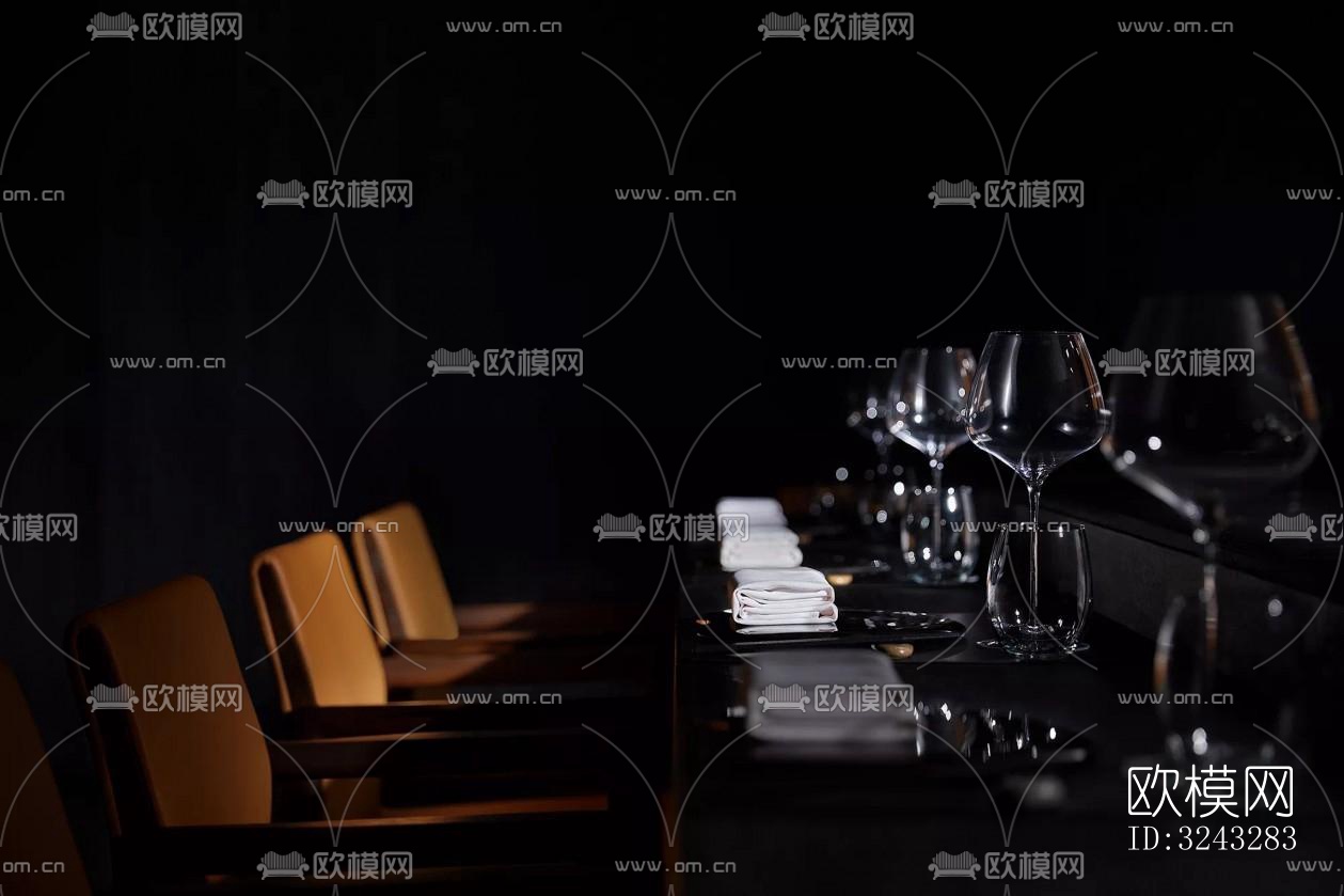 日式日韩料理效果图下载（渲染图7）