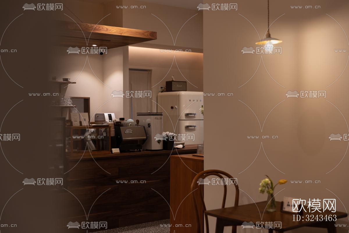 侘寂蛋糕甜品效果图下载（渲染图3）