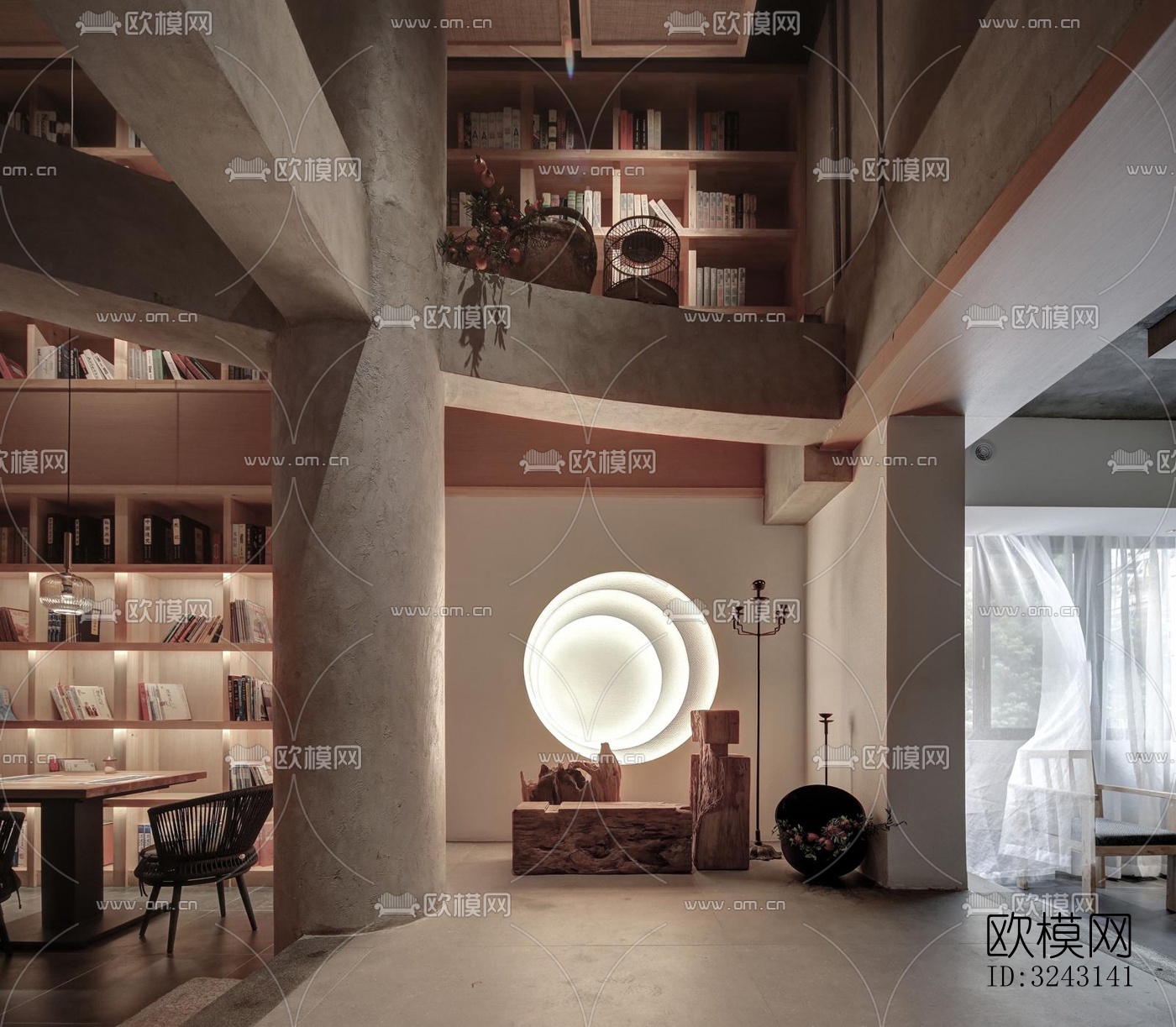 侘寂日韩料理效果图下载（渲染图14）