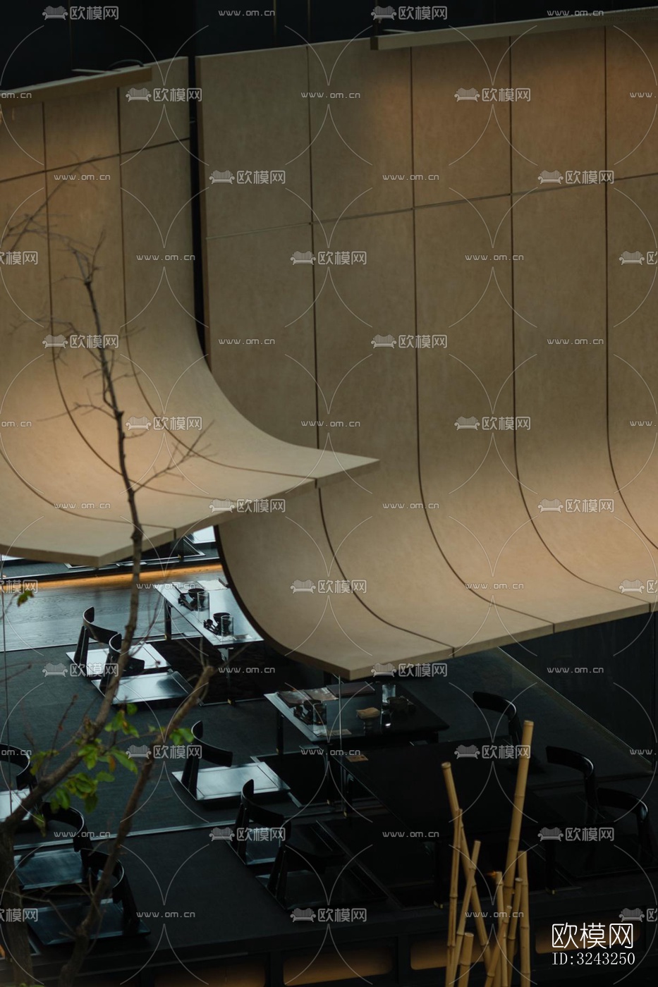 日式日韩料理效果图下载（渲染图13）