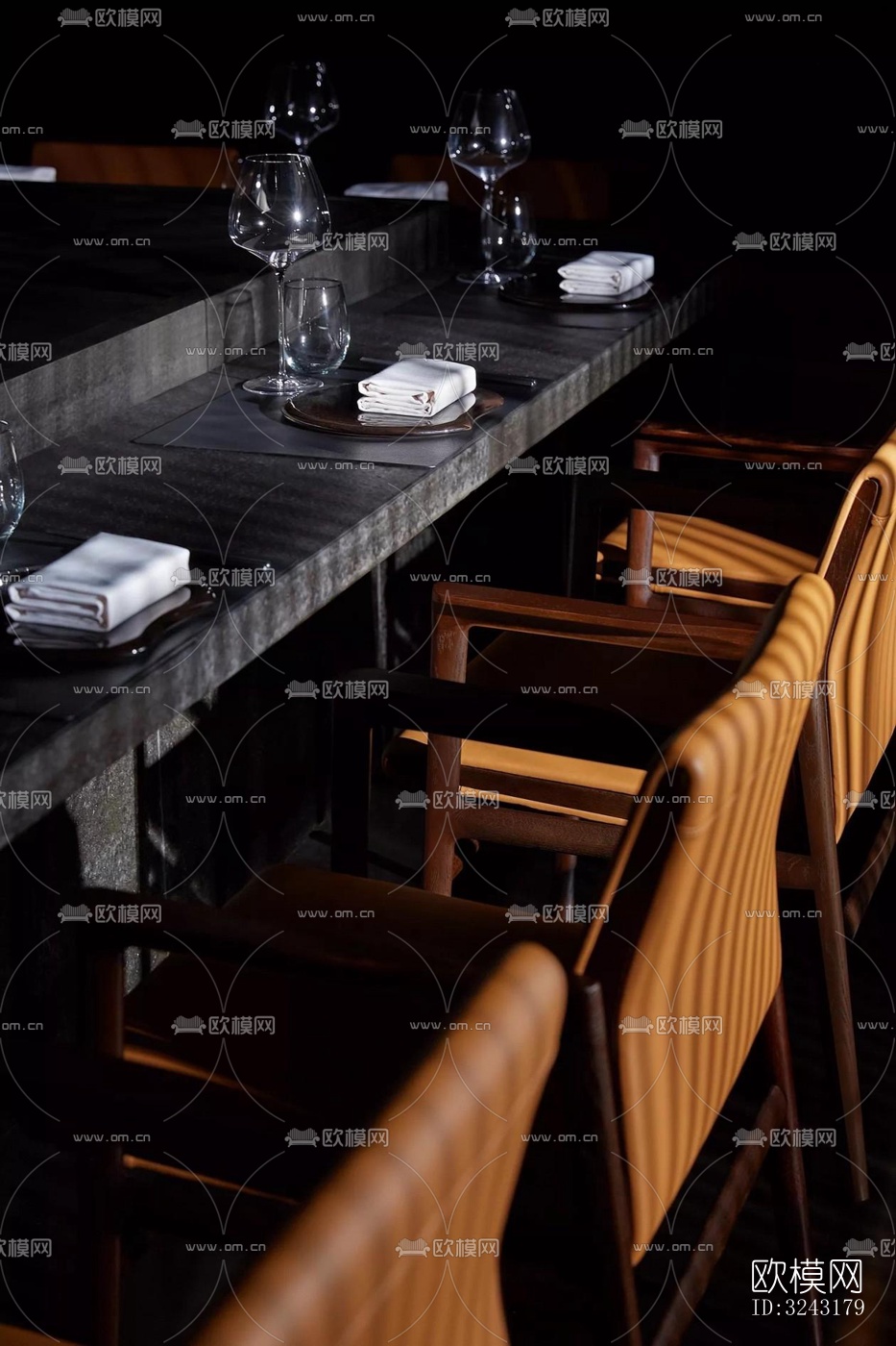 日式日韩料理效果图下载（渲染图7）