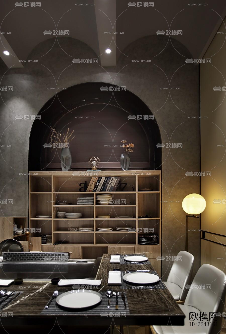 日式日韩料理效果图下载（渲染图12）