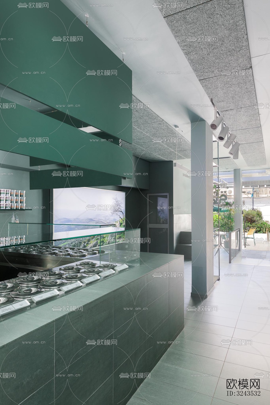 现代蛋糕甜品效果图下载（渲染图14）