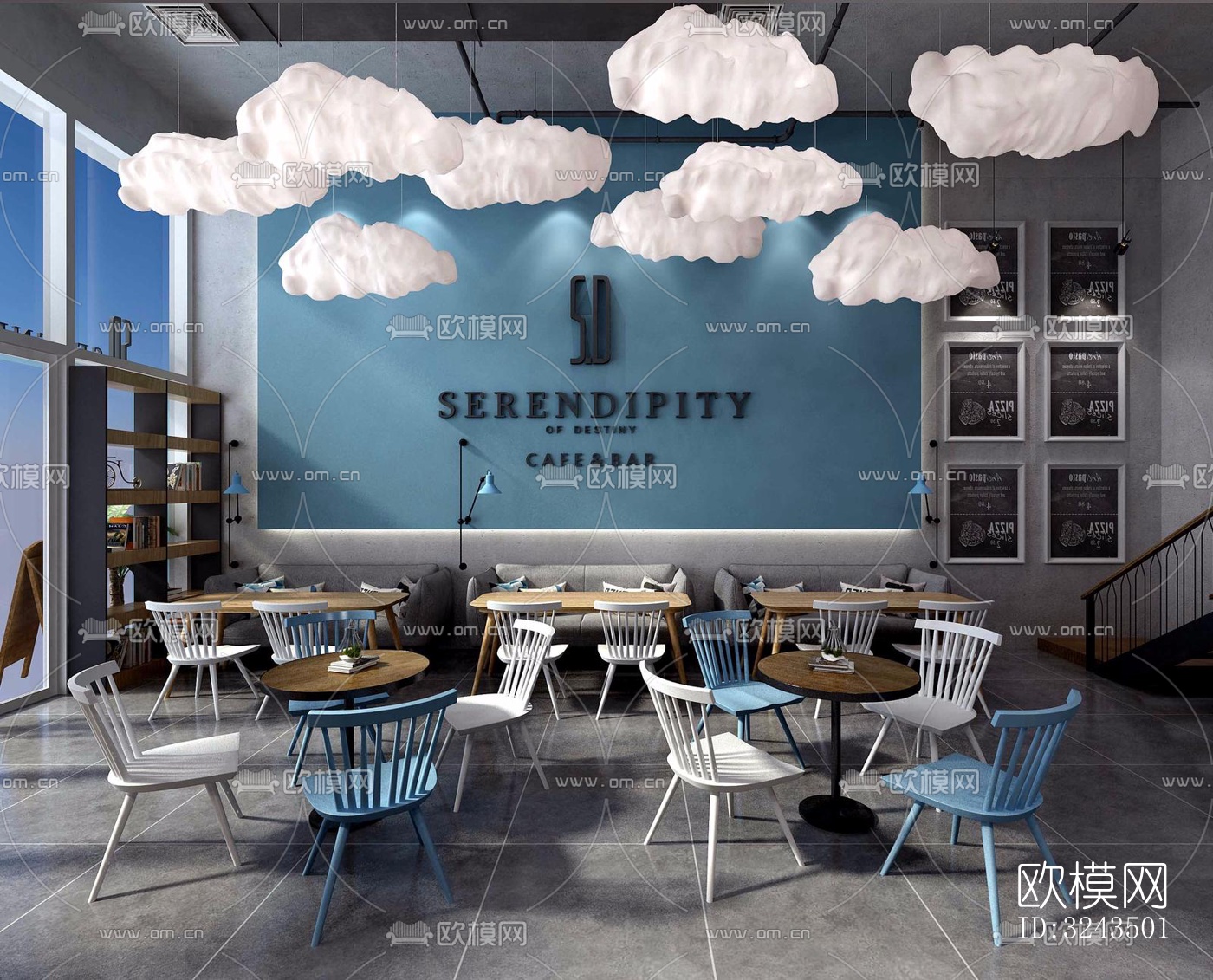 工业风蛋糕甜品效果图下载（渲染图10）