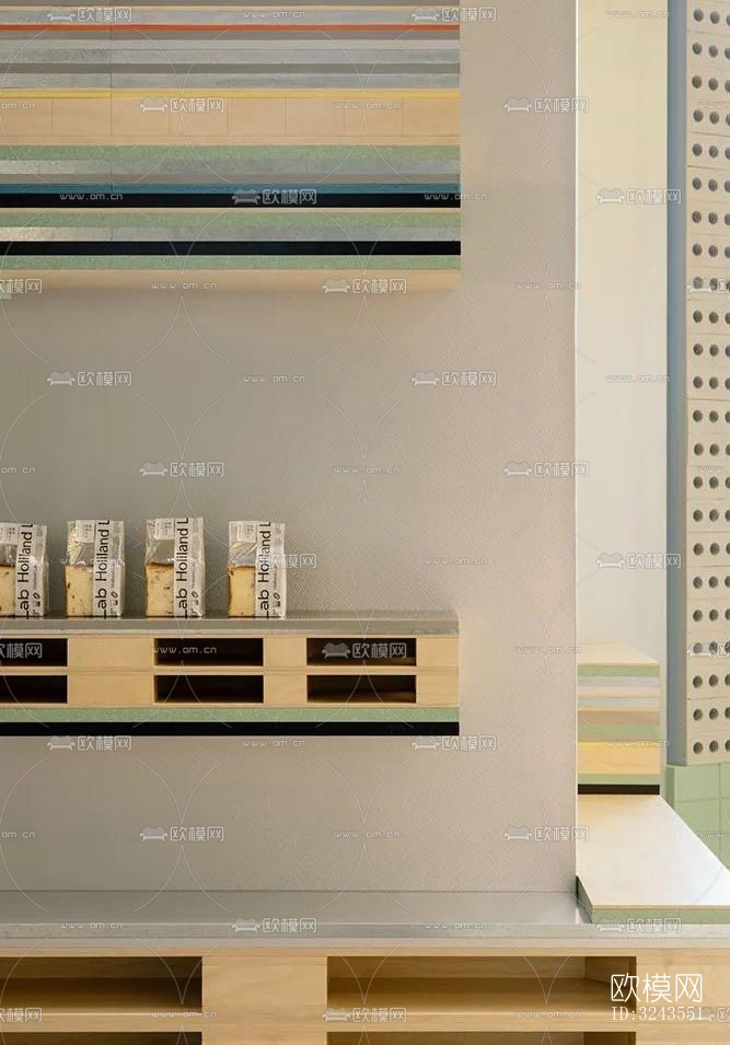 现代蛋糕甜品效果图下载（渲染图2）