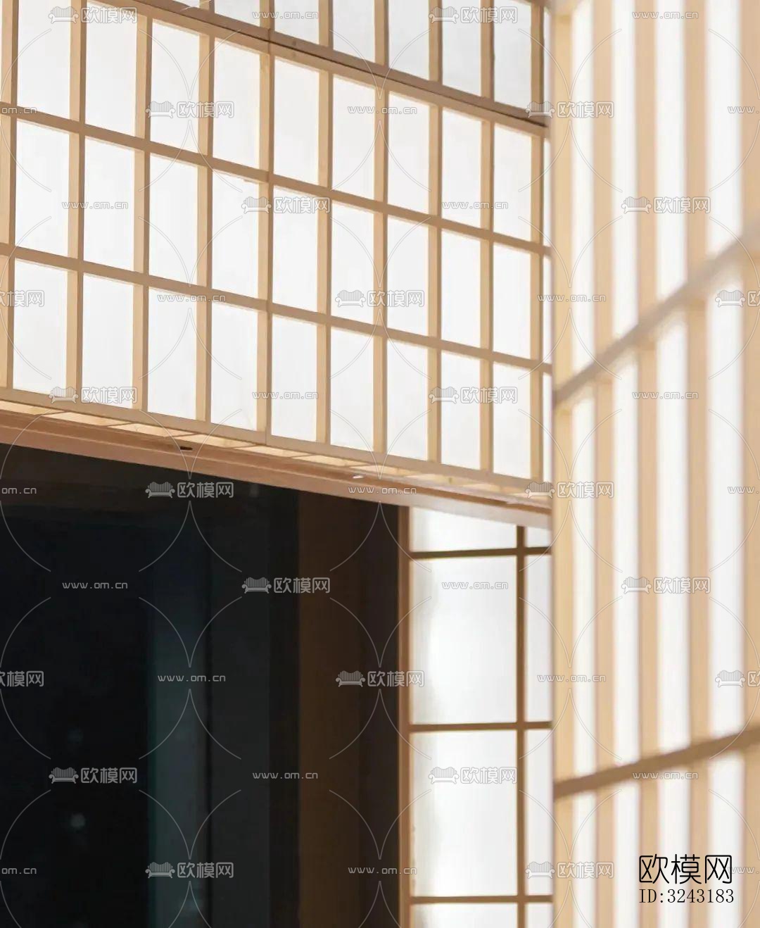 日式日韩料理效果图下载（渲染图6）