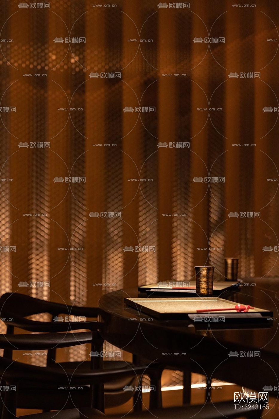 日式日韩料理效果图下载（渲染图6）