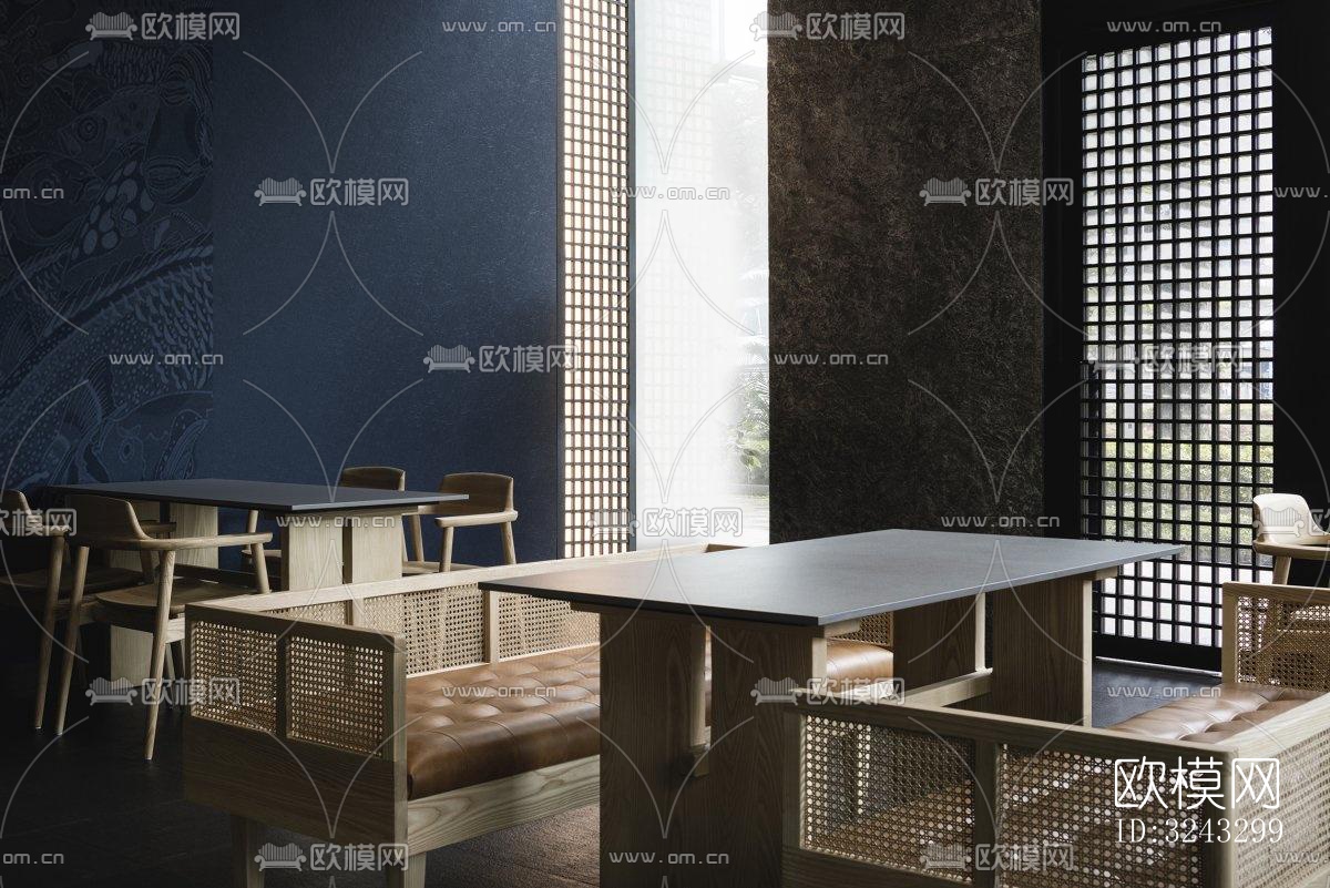 现代日韩料理效果图下载（渲染图8）