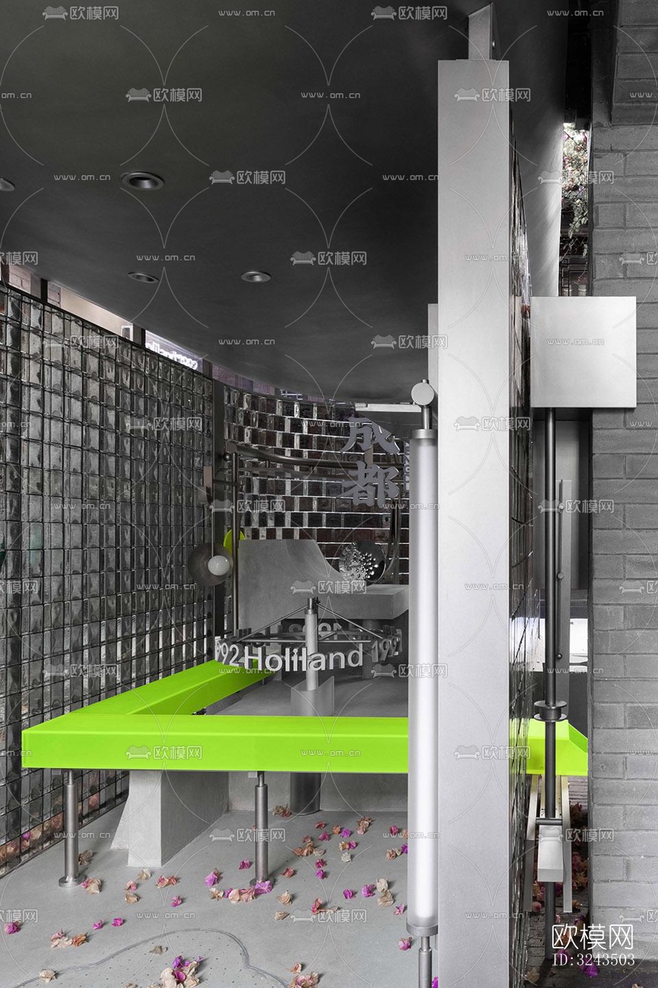 新中式蛋糕甜品效果图下载（渲染图14）