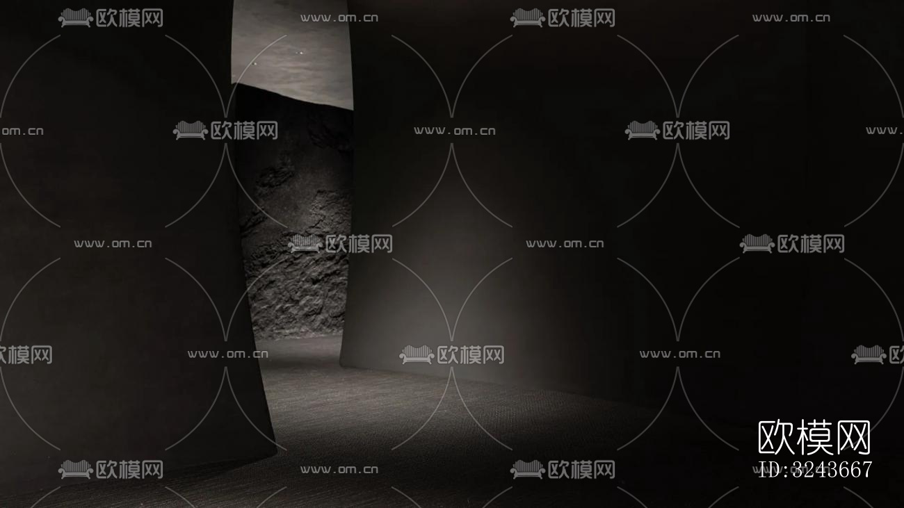 现代西餐厅效果图下载（渲染图19）