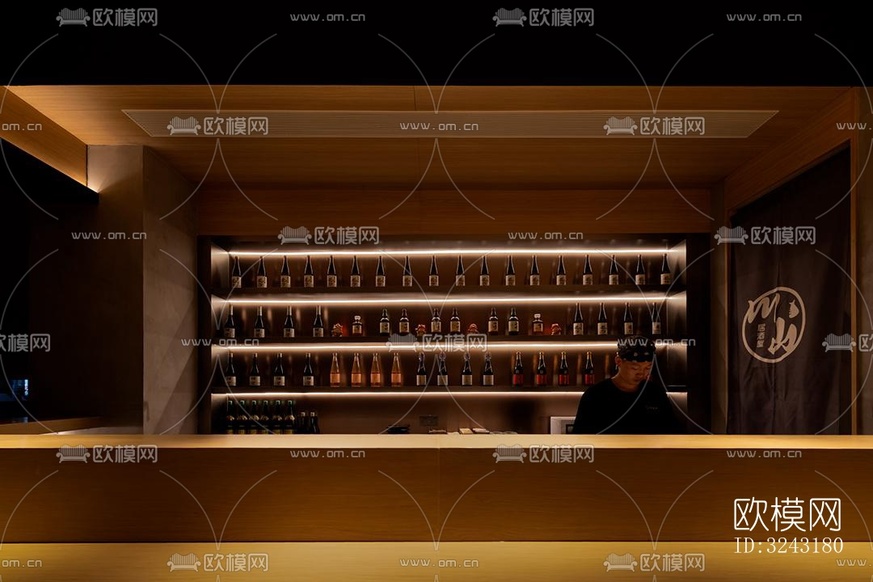 日式日韩料理效果图下载(渲染图4)