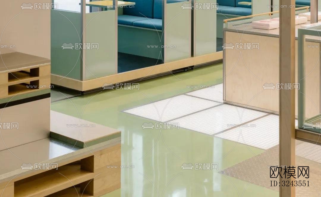 现代蛋糕甜品效果图下载（渲染图3）