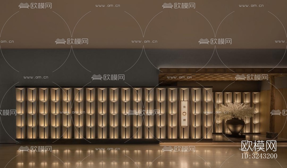 日式日韩料理效果图下载(渲染图14)