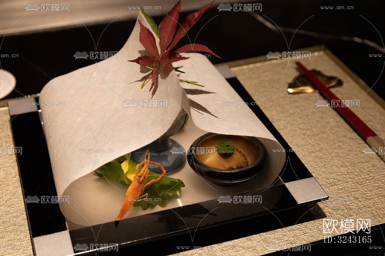 日式日韩料理效果图下载（渲染图10）